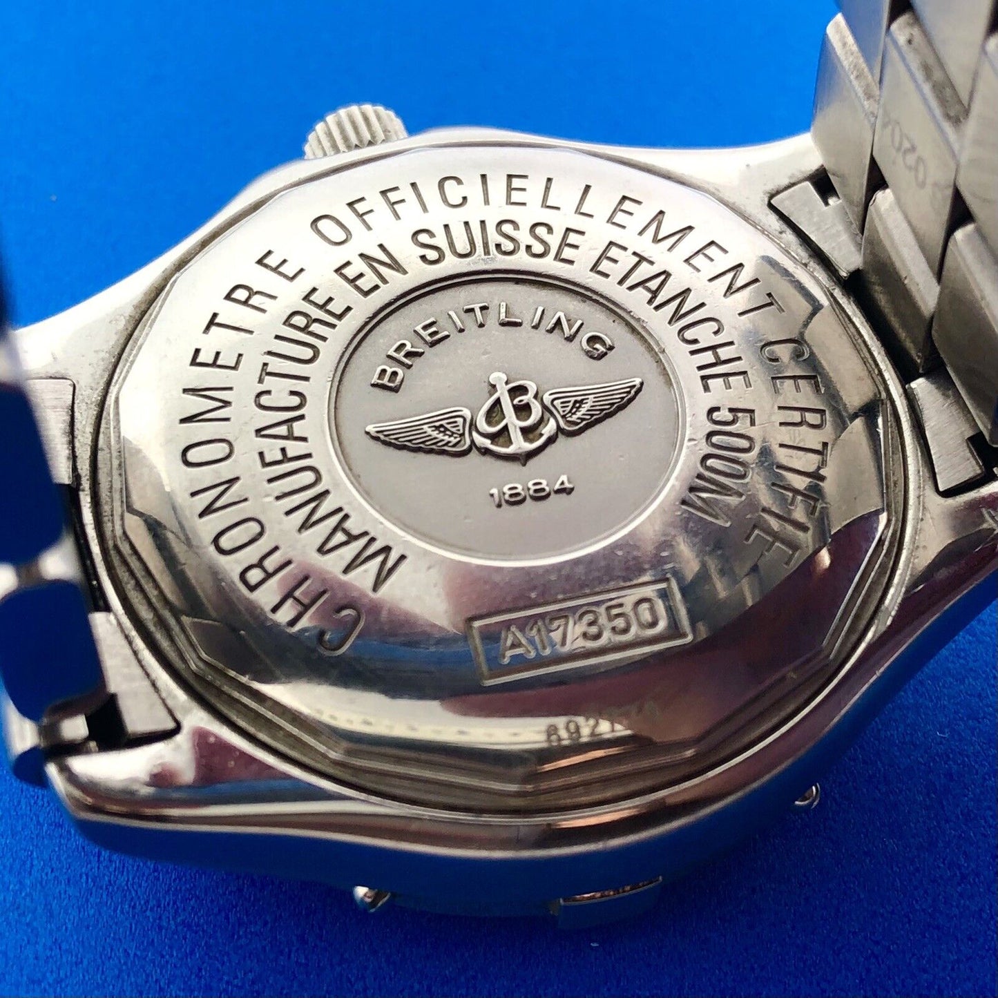 Breitling 1884 Colt Automatic A17350 Men's Stainless Steel Watch