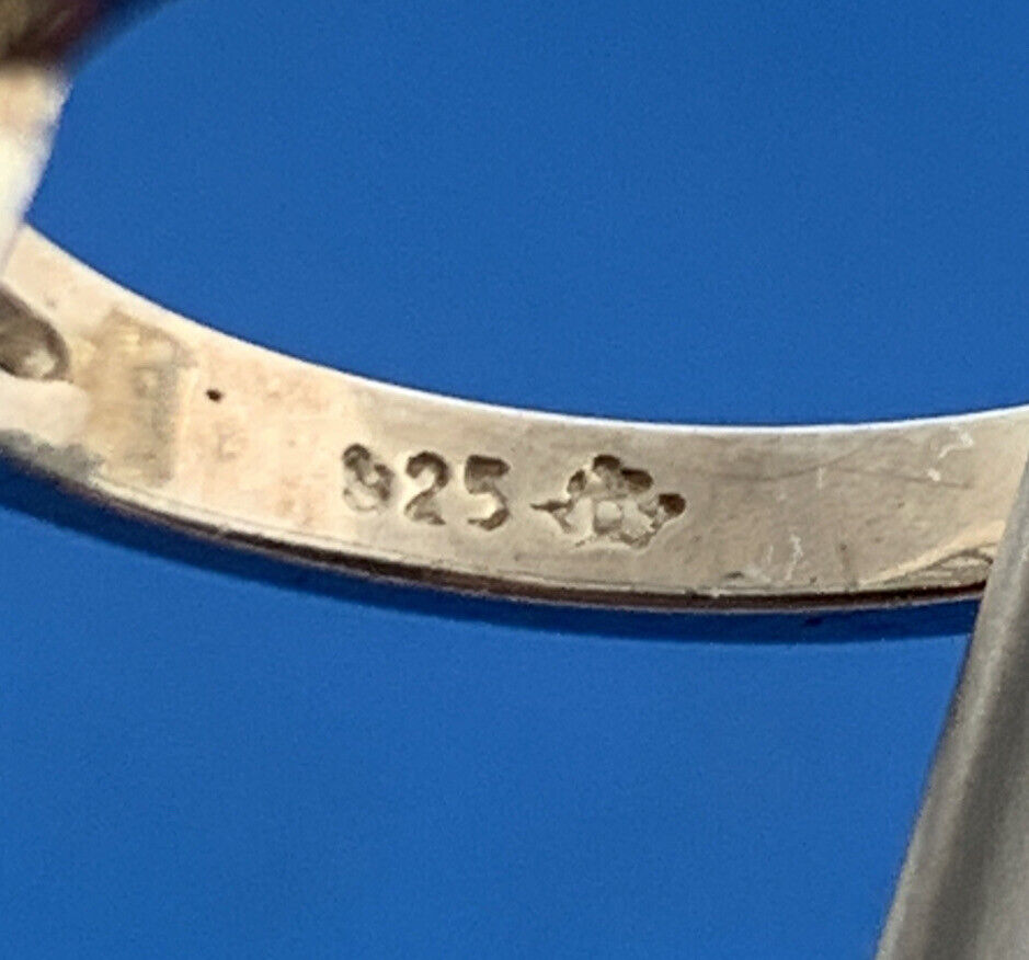 Designer 925 Sterling Silver Oval Opal Cabochon Blue Sapphire Halo Cocktail Ring