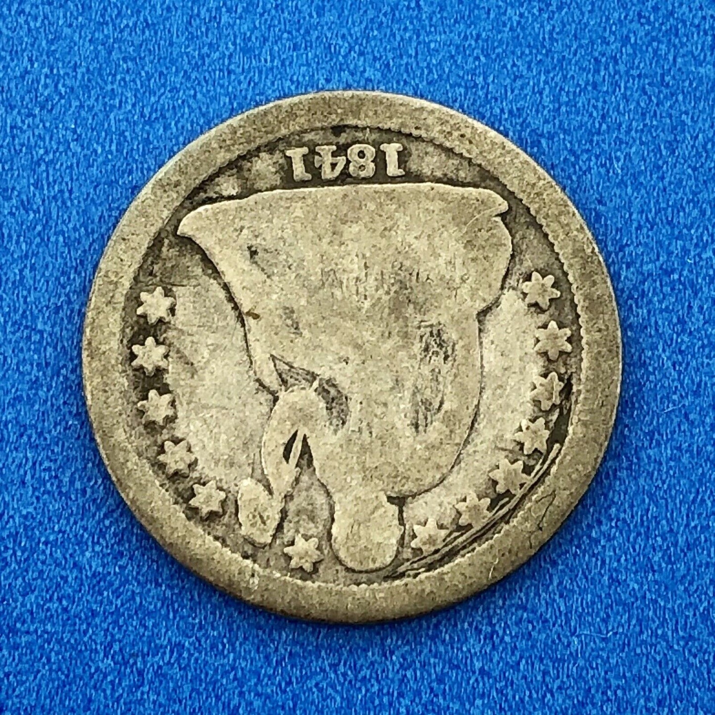 1841 O Seated Liberty Silver Dime 10c Better Key Rare Scarce New Orleans Coin