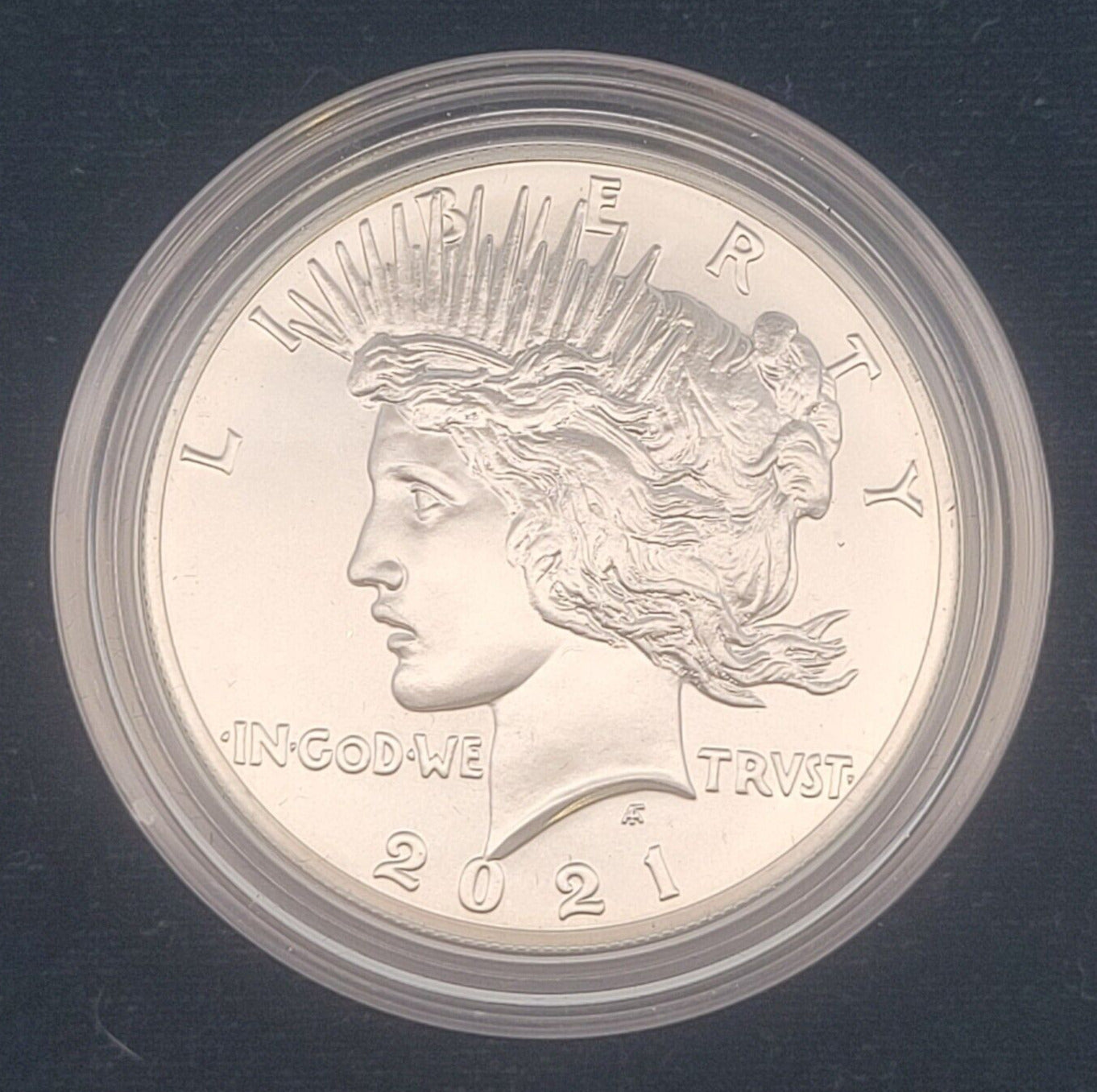 2021 Complete Six Coin Lot 999 Fine US $1 Morgan Peace Commemorative Unc Set