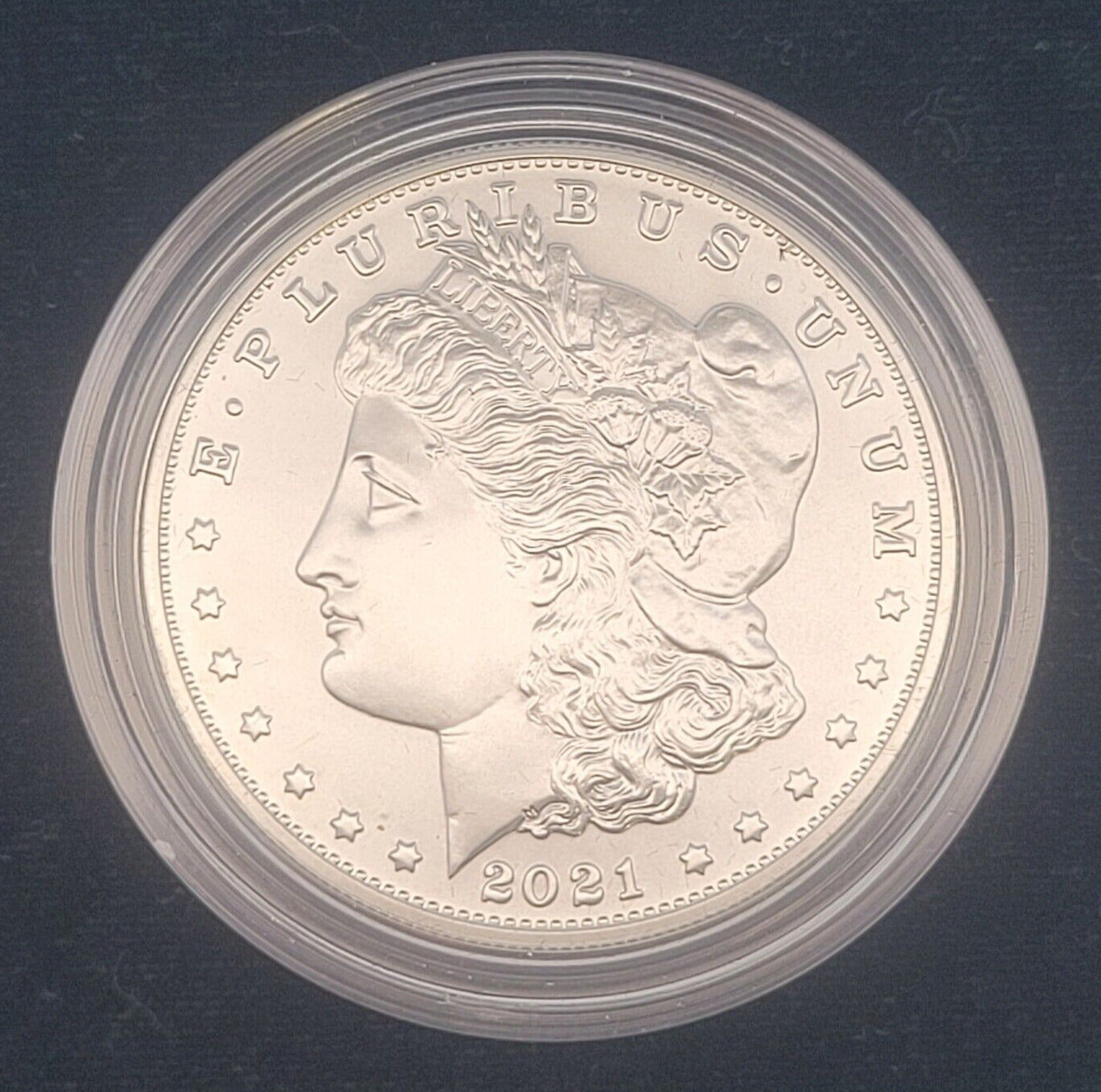 2021 Complete Six Coin Lot 999 Fine US $1 Morgan Peace Commemorative Unc Set