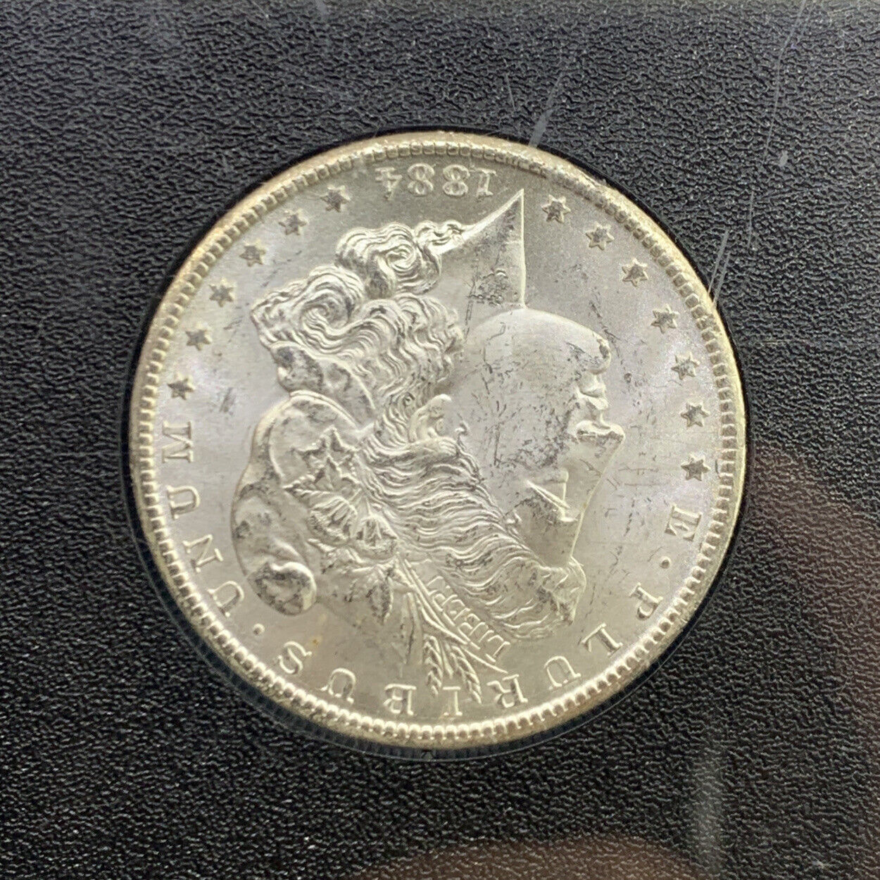 1884 CC Silver Morgan Dollar Better Key Scarce Carson City Coin GSA NGC MS64