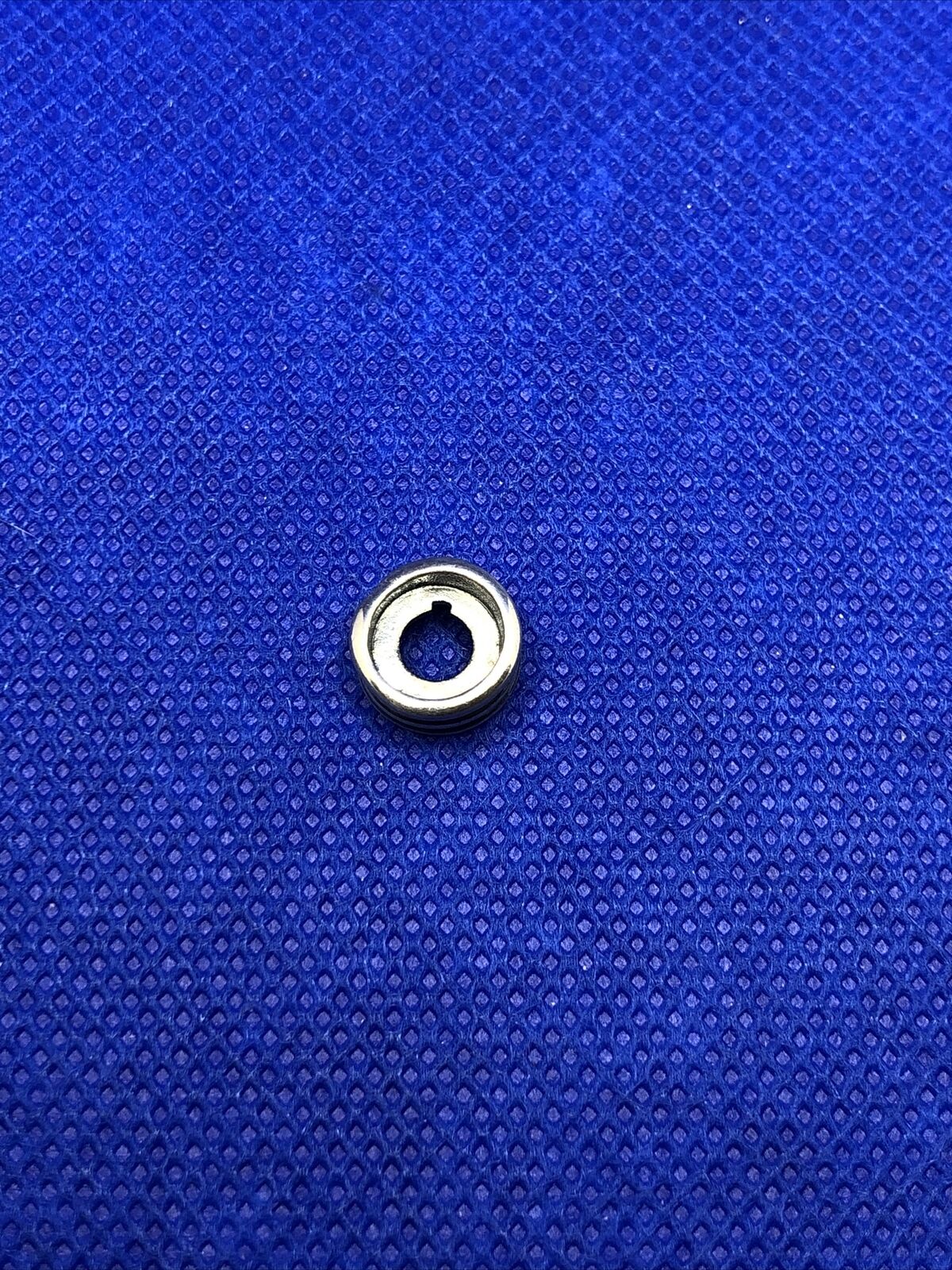Authentic KALIA 925 Sterling Silver Triple Row Twist Spacer Slide Bracelet Charm