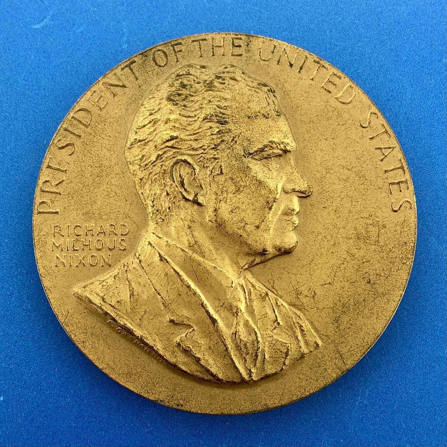 1969 United States Mint Richard Nixon Presidential Inauguration Bronze Medal