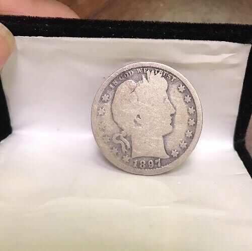 1897 O Barber Silver Quarter 25c $.25 Better Key New Orleans Rare Scarce