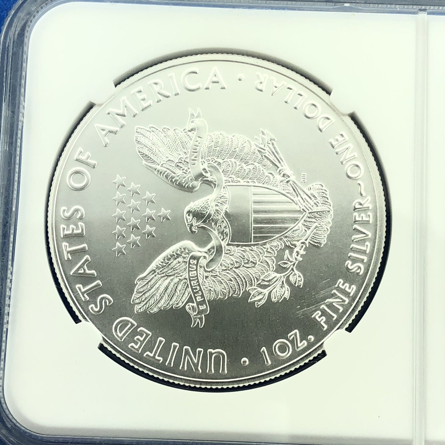 2020 U.S. State Series $1 American Silver Eagle NGC Mint State 70 Michigan Auto