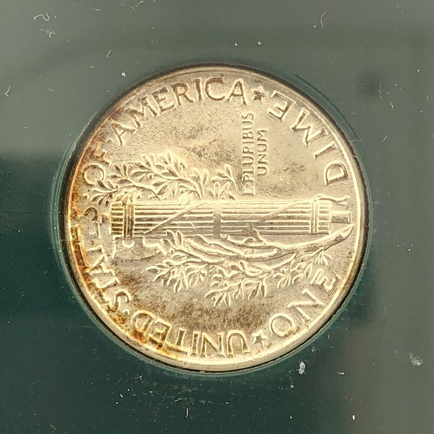 1944 P United States 90% Silver Mercury Dime Date Scarce Philadelphia Coin BU