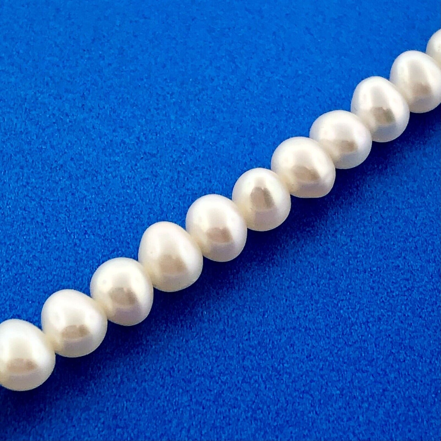 Estate 14K Yellow Gold Pearl Wedding Bridal June Anniversary Sweet 16 Bracelet
