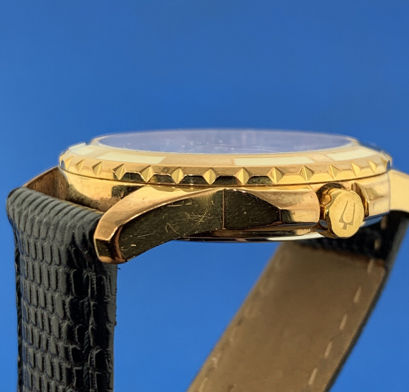 Bulova Ladies Classic Collection Diamond Rose Gold Plated Model 98P119 Watch