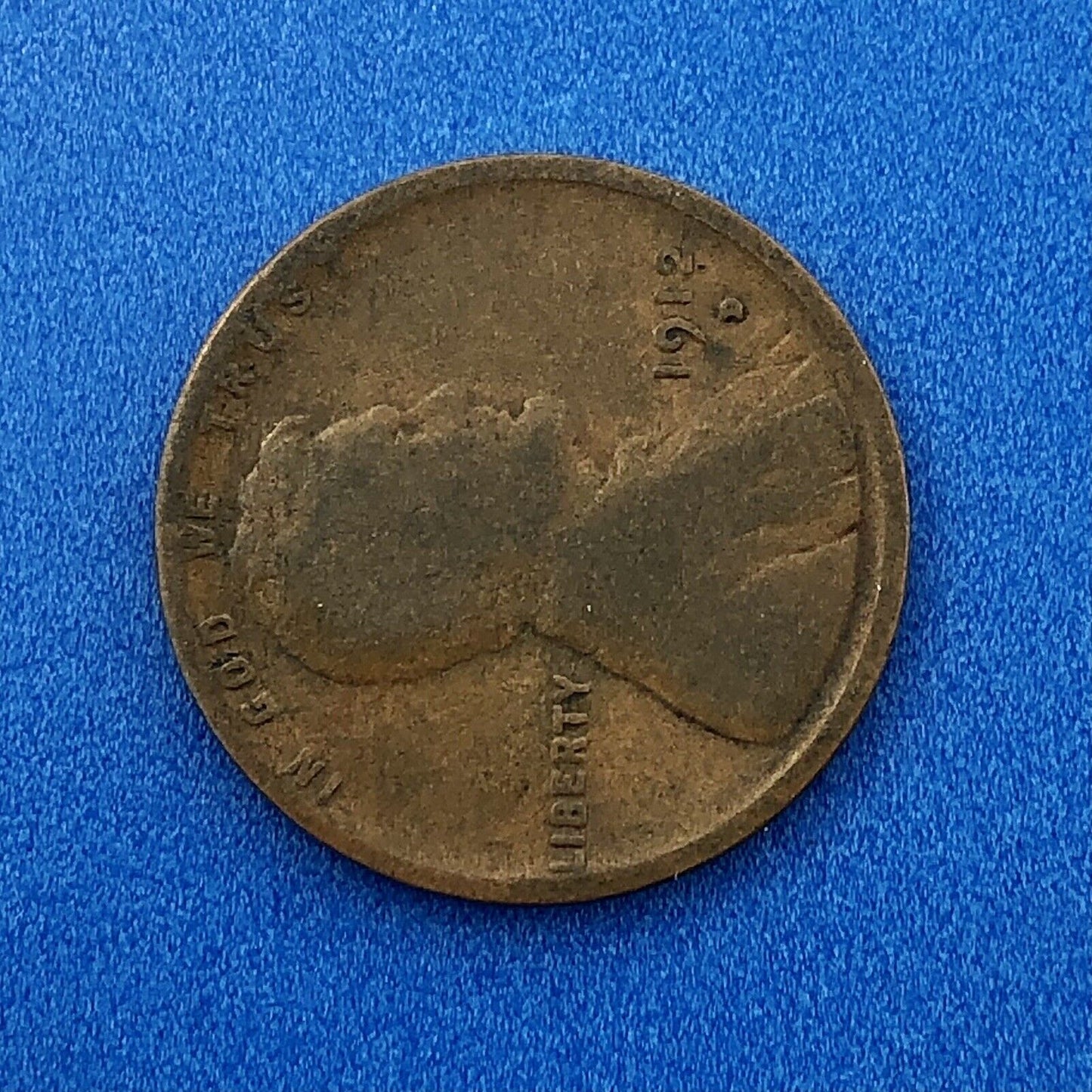 1912 D Lincoln Cent Wheat Ears Reverse Key Rare 1c Cent Penny Denver Coin