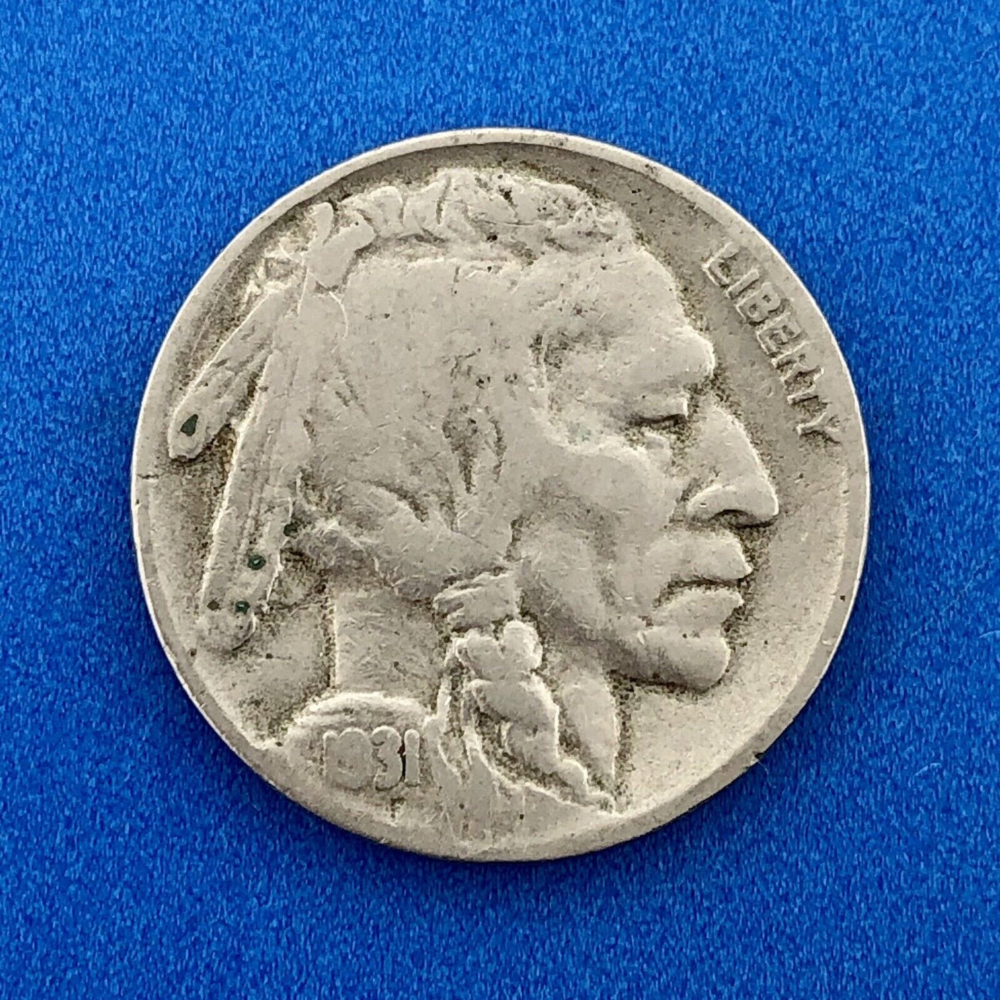 1931 S Indian Head Buffalo Nickel Better Key Scarce San Francisco Mint Coin