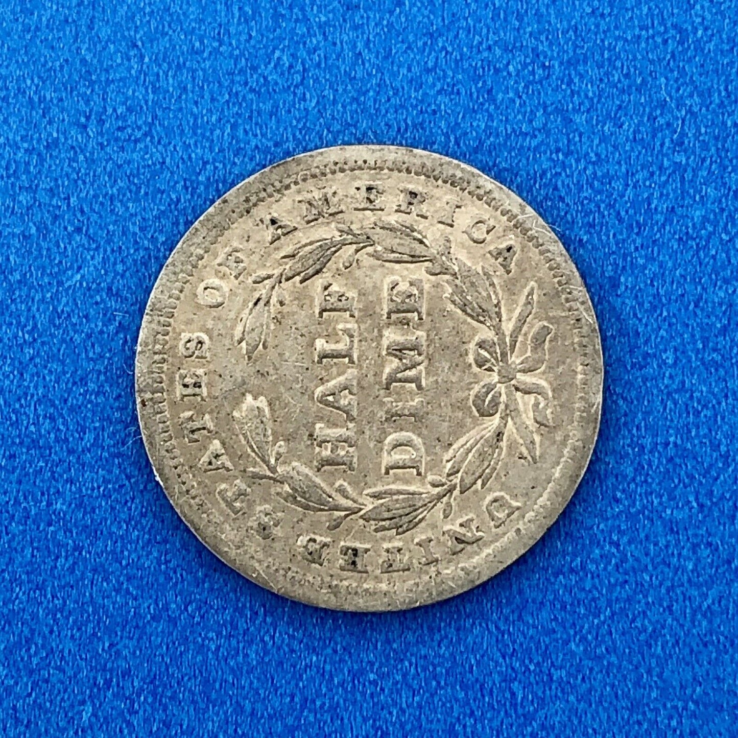 1840 P Seated Liberty Half Dime Variety 2 Obverse Stars Better Philadelphia Mint