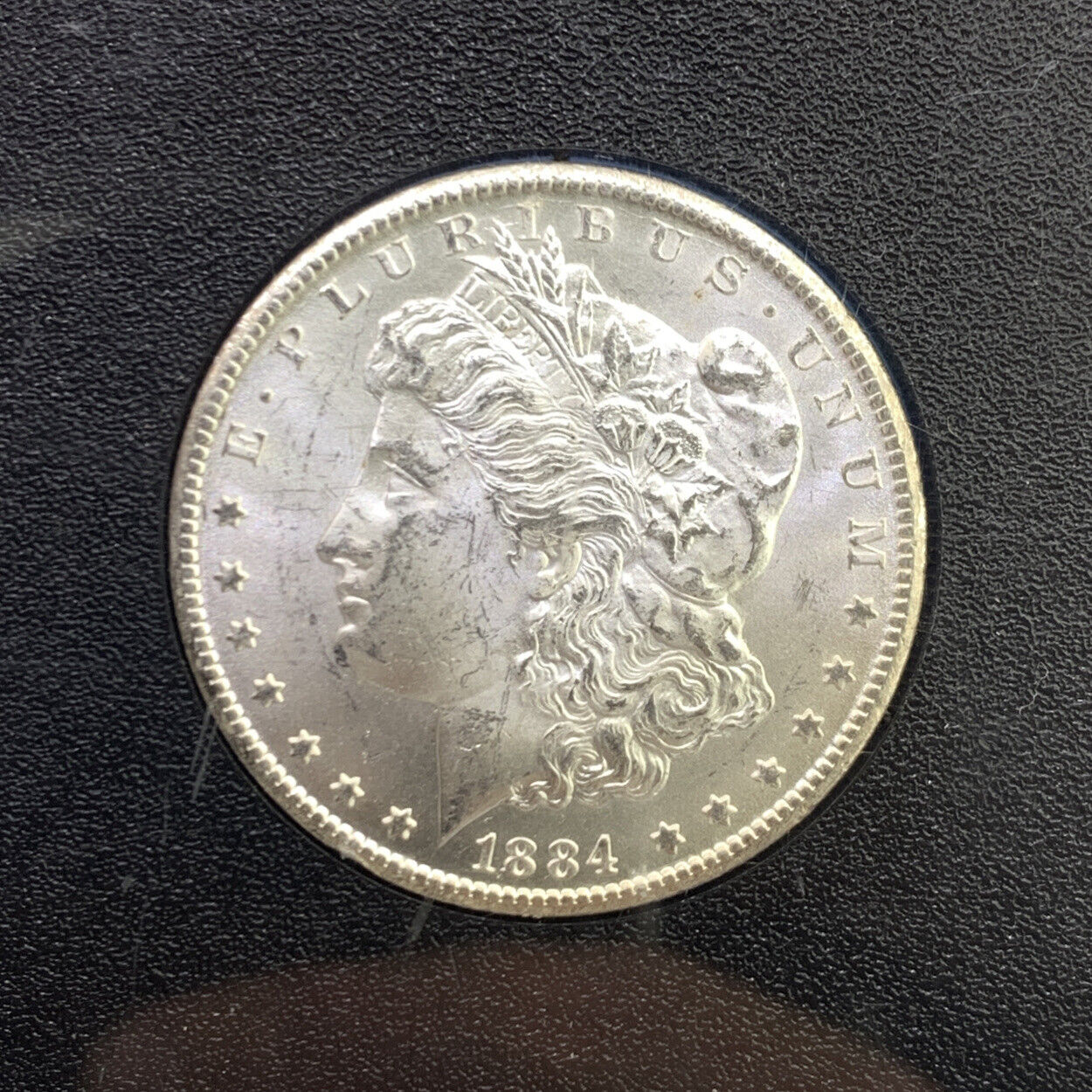 1884 CC Silver Morgan Dollar Better Key Scarce Carson City Coin GSA NGC MS64