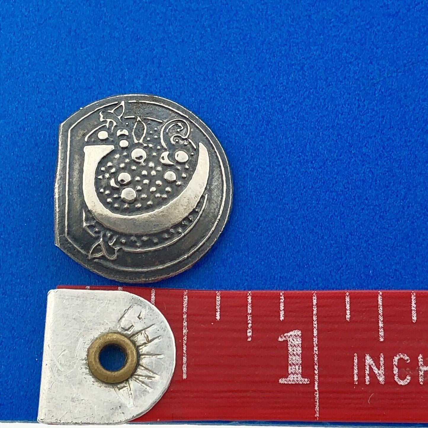 Designer 925 Sterling Silver Letter C Floral Scroll Monogram Initial Pendant