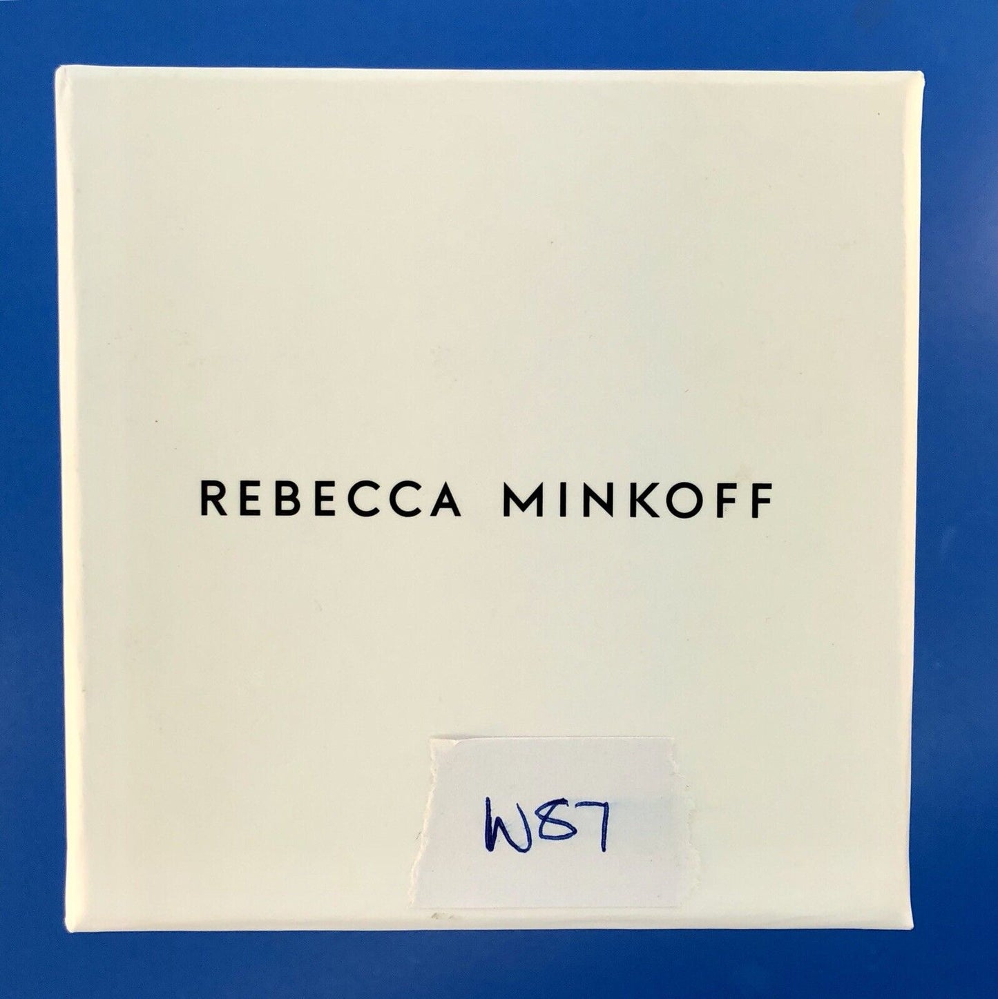 Rebecca Minkoff GRL PWR Girl Power Leather Strap Women's Designer Watch In Box