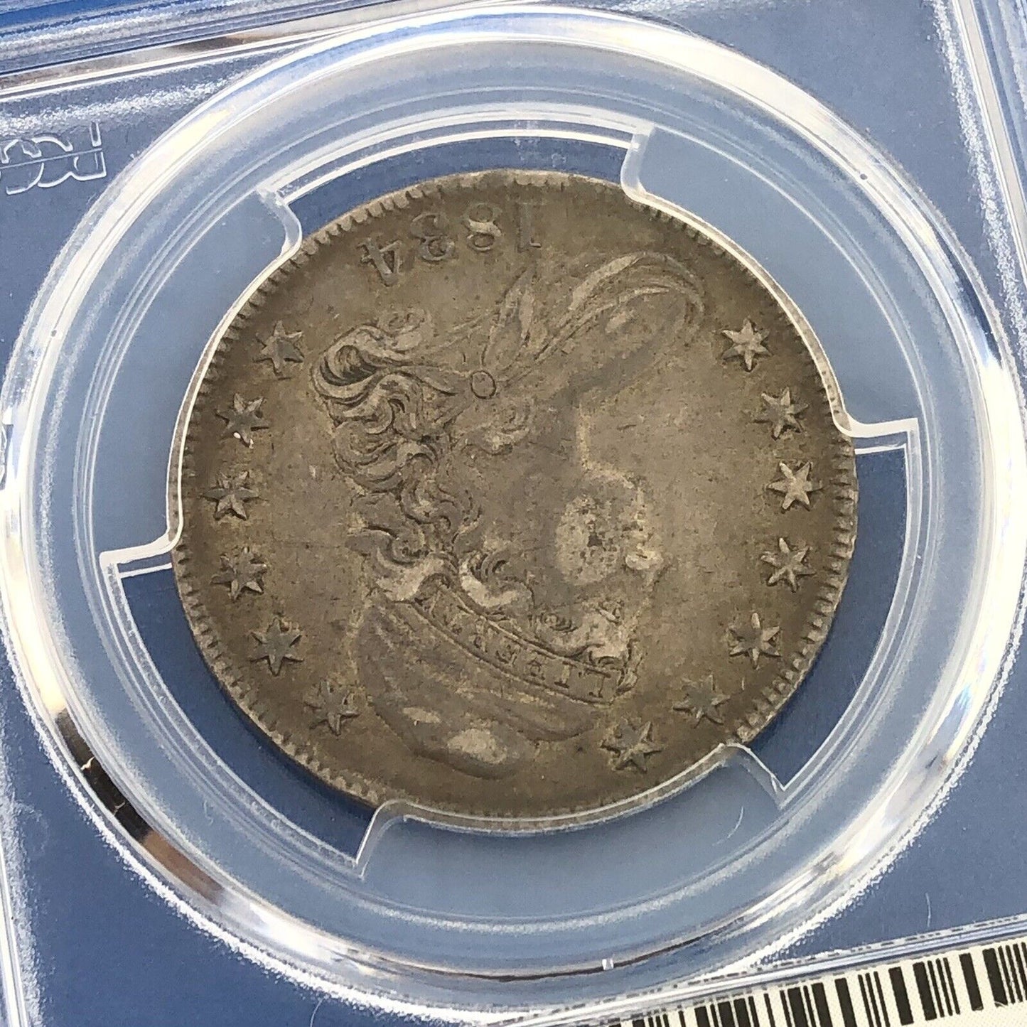 1834 Capped Bust Silver Half Dollar 50c Lettered Edge PCGS XF45 Lg Date Sm Ltrs