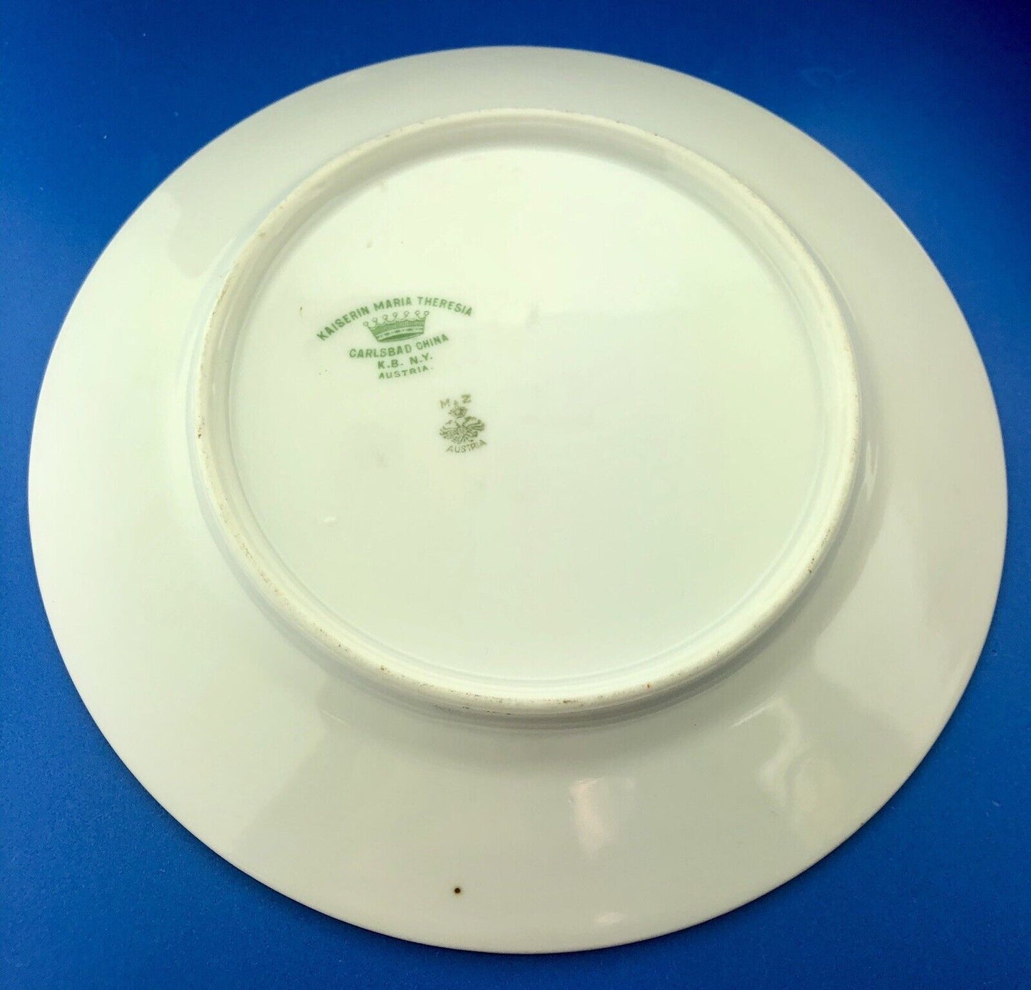 Vtg MZ Austria Carlsbad China Kaiserin Maria Theresia Lot 5 Butter Pat Plates