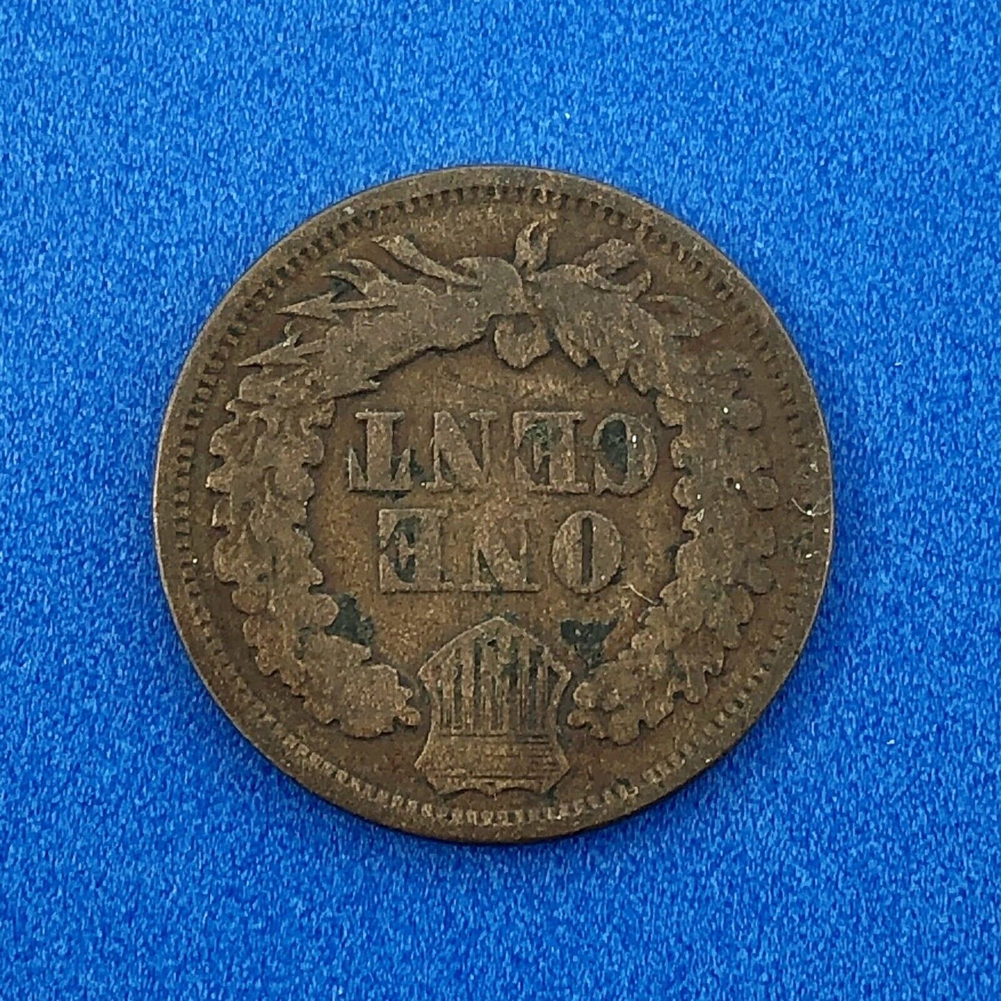 1868 P Indian Head One Cent Penny Type 3 Bronze Better Key Philadelphia Coin