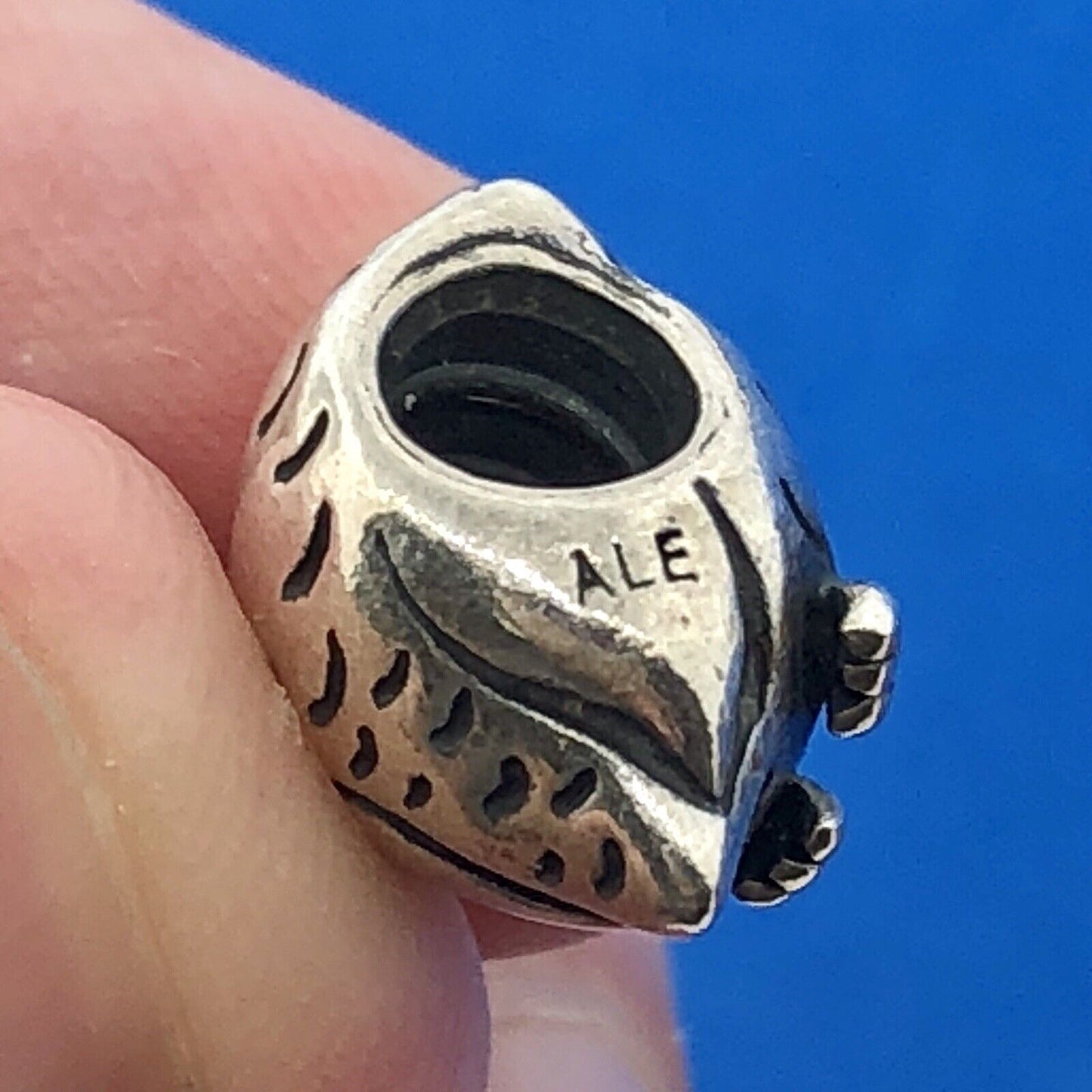 Authentic PANDORA ALE Sterling Silver 925 Wise Owl 790278 Slide Charm Retired