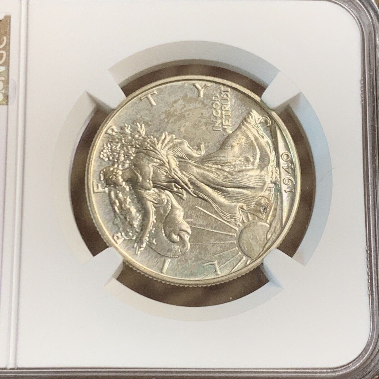 1940 P Proof Silver Walking Liberty Half Dollar High Grade Philadelphia NGC PF66