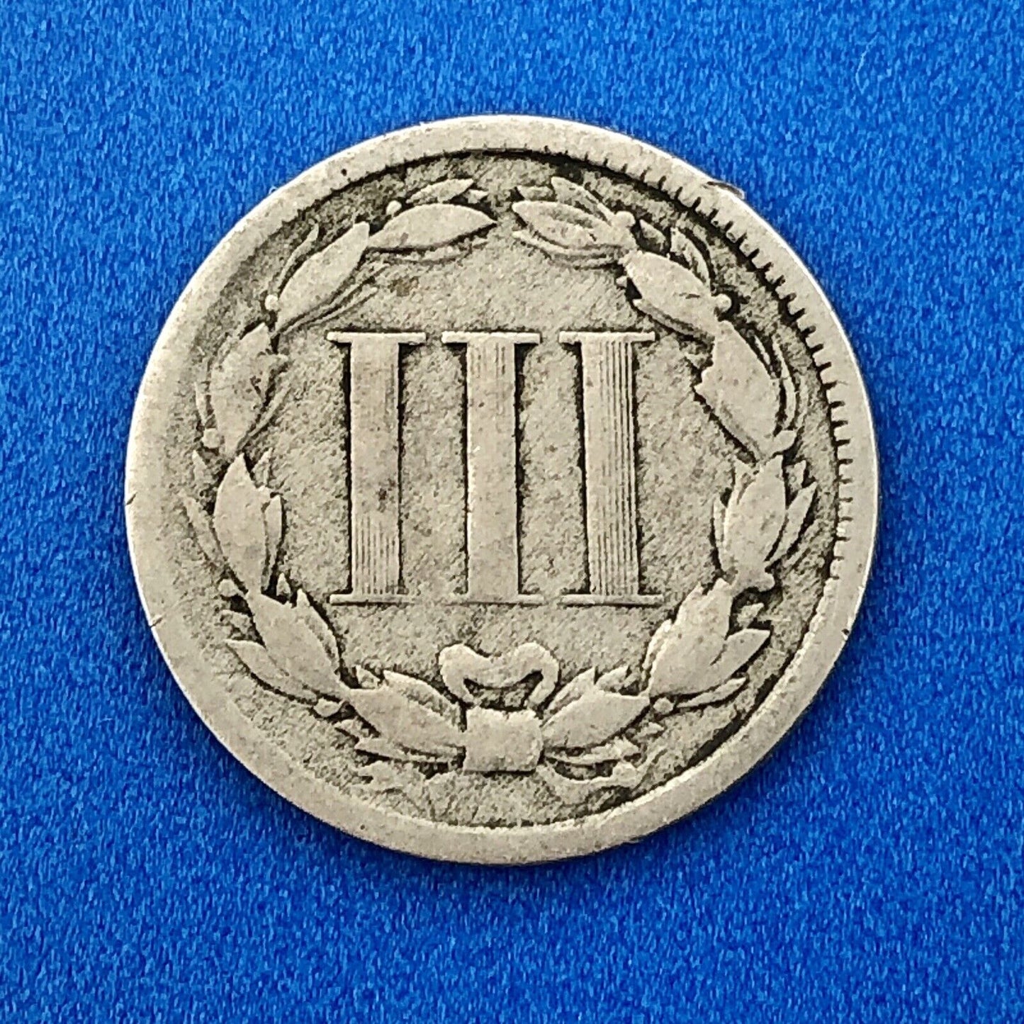 1868 P Nickel Three Cent Piece 3c Better Key Rare Scarce Philadelphia Coin