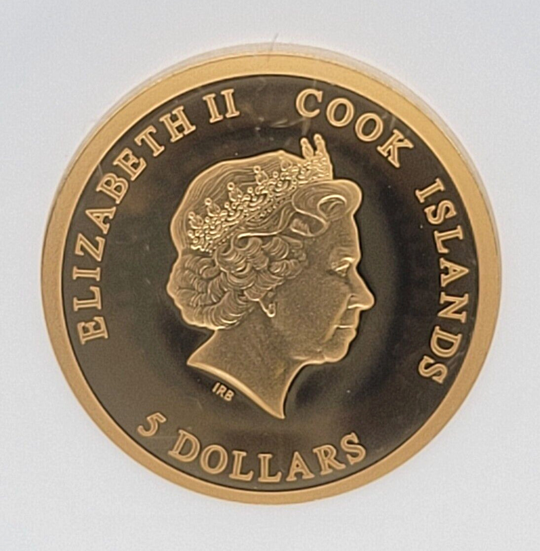 2022 $5 Cook Islands NGC PF70 Proof Cameo Big City Lights NY 1/2g .999 Gold Coin