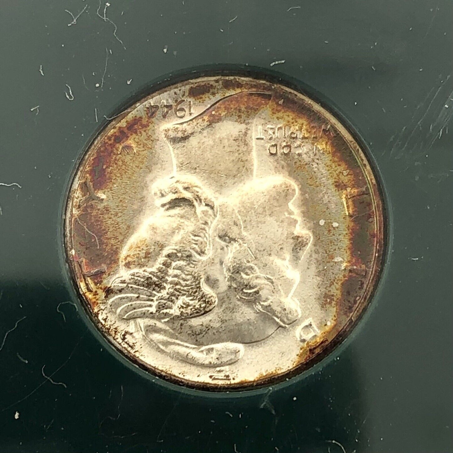 1944 P United States 90% Silver Mercury Dime Date Scarce Philadelphia Coin BU