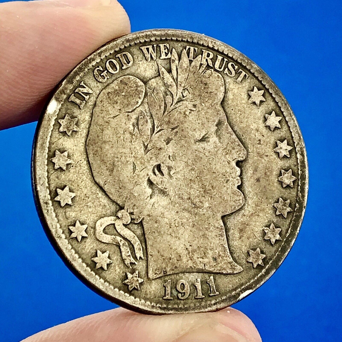 1911 S Barber Silver Half Dollar Better Rare Key San Francisco Mint Coin