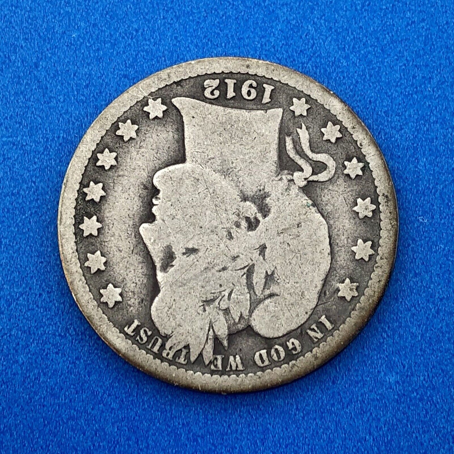1912 P Silver Barber Quarter Better Key Date Philadelphia Coin Rare Scarce