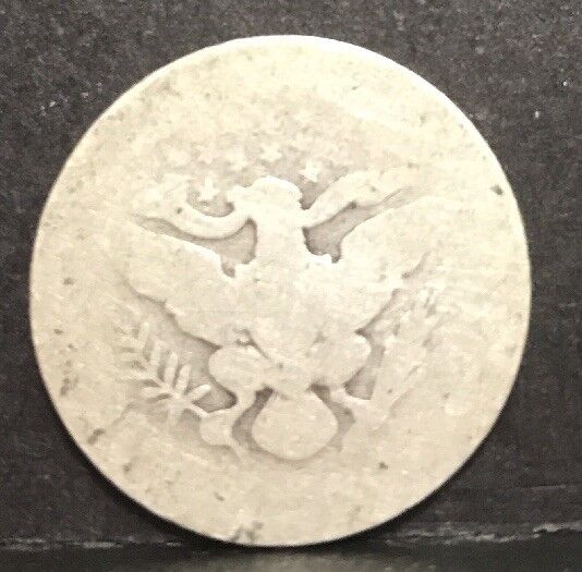 1899 P Silver Barber Quarter Better Key Date Philadelphia Coin Rare Scarce