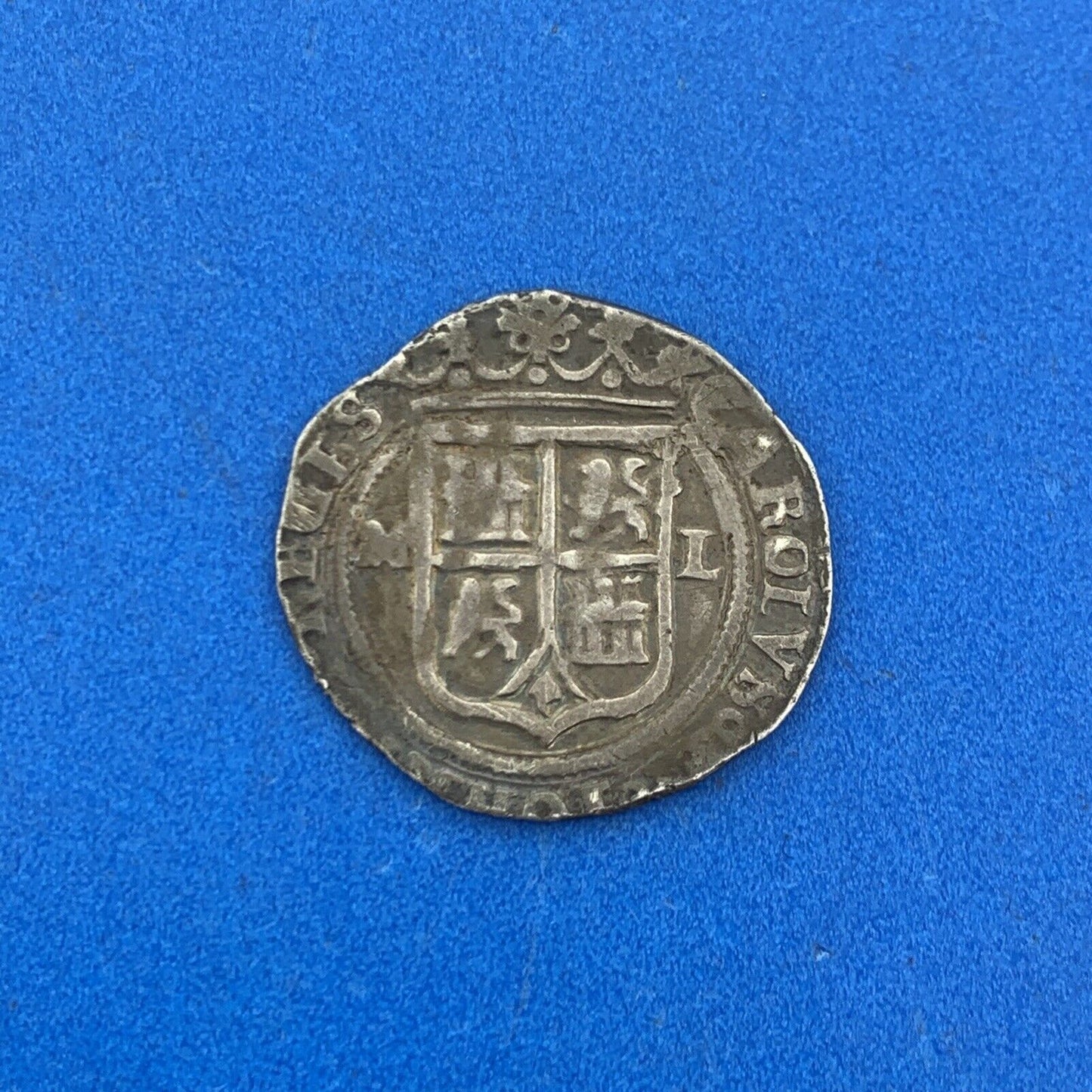 1542-55 Mexico Carlos And Joanna 1 Silver Real Mexico City ML Late Series