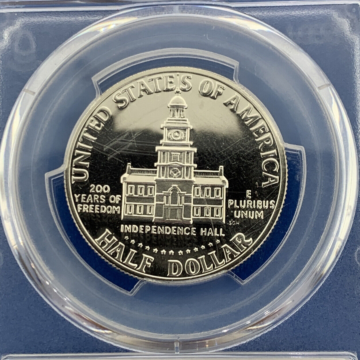 1976 S $1 Eisenhower 50c Kennedy 25c Washington PR70 DCAM PCGS Silver 3 Coin Set