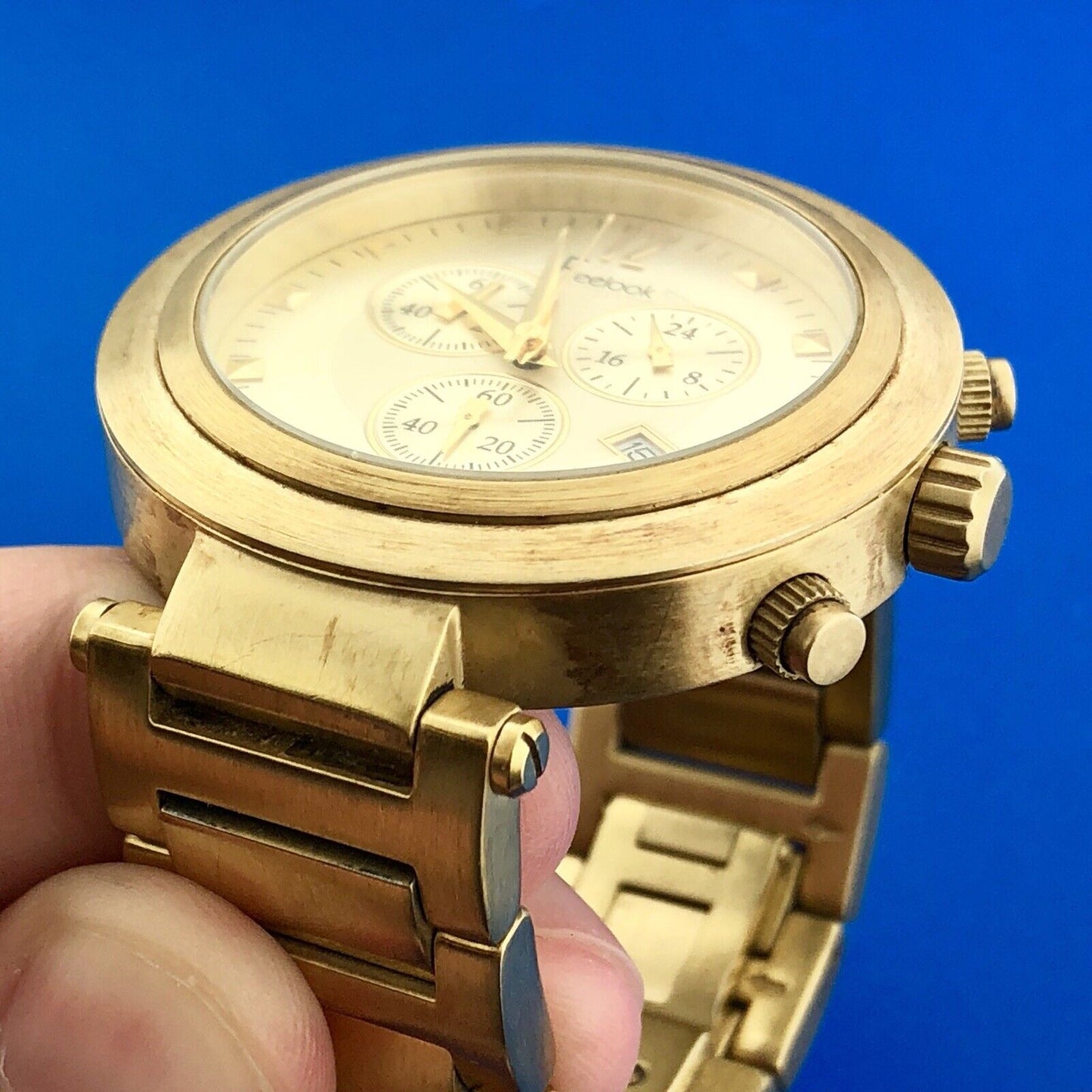 Freelook Unisex Corina Matte HA1136CHMG/3B Chronograph Brushed Finish Watch