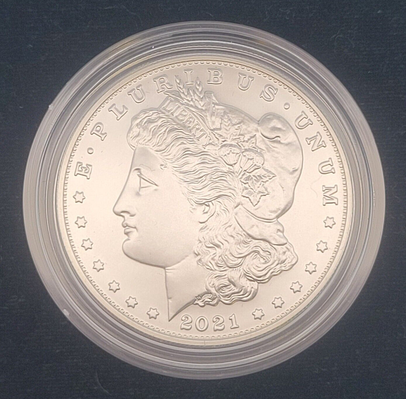 2021 Complete Six Coin Lot 999 Fine US $1 Morgan Peace Commemorative Unc Set