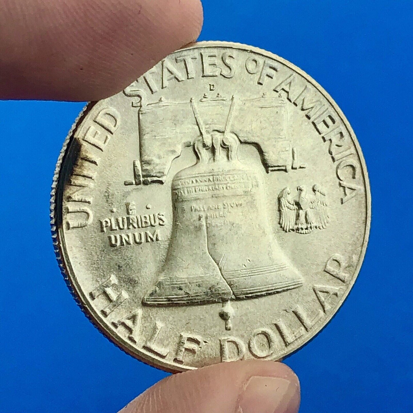 1948 D Franklin Silver Half Dollar Better Key First Year Series Denver Mint Coin