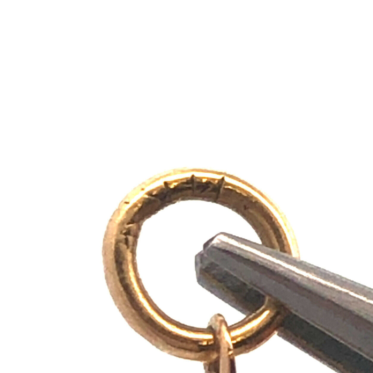 Designer 14K Yellow Gold Fleur De Lis Pendant