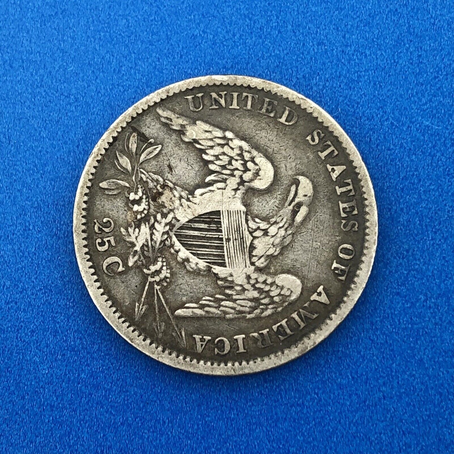 1834 Capped Bust Quarter Dollar Type Two 25 Cents Early American Coinage Nice