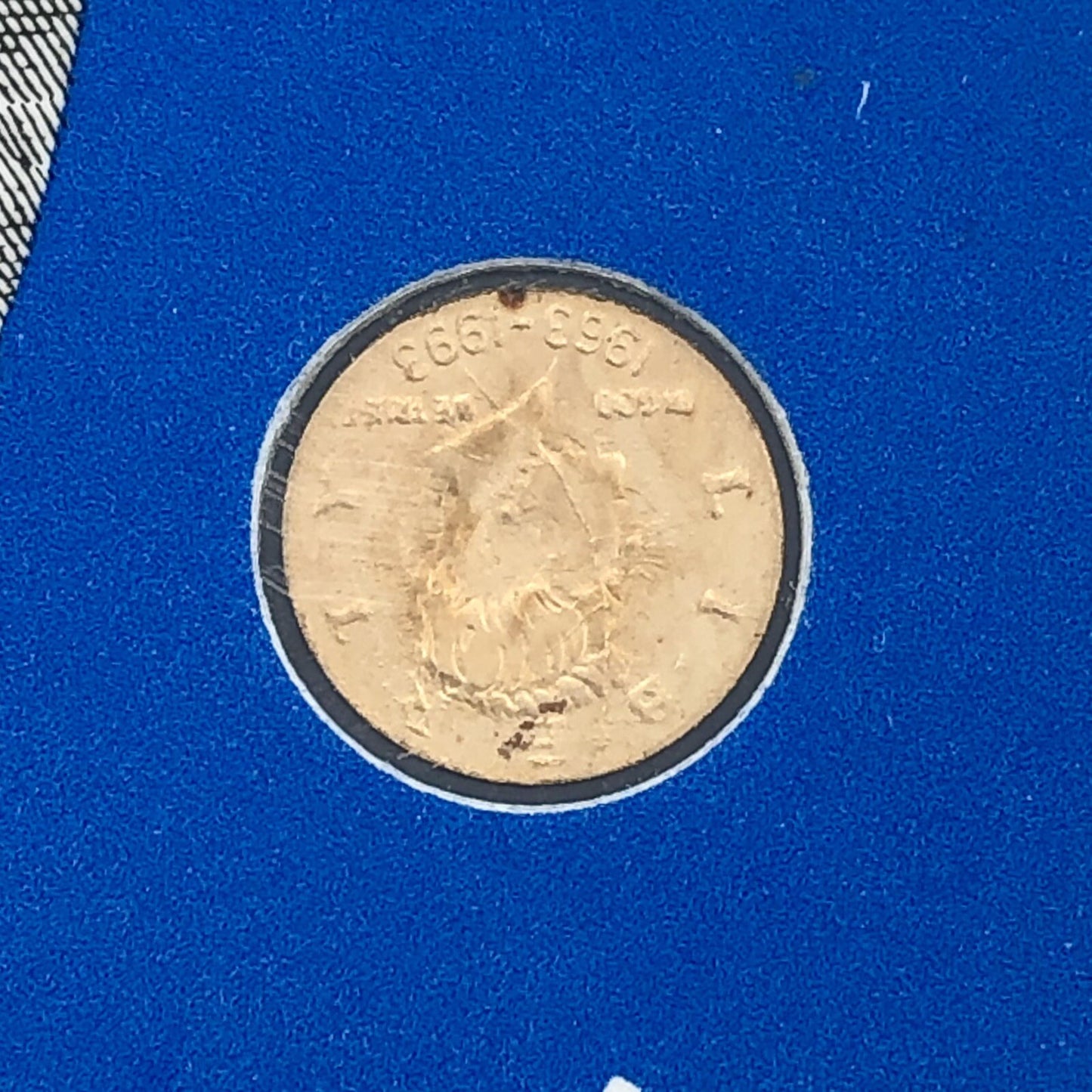 1993 14k Gold John F. Kennedy Memorial Half Dollar Commemorative Coin w/ COA