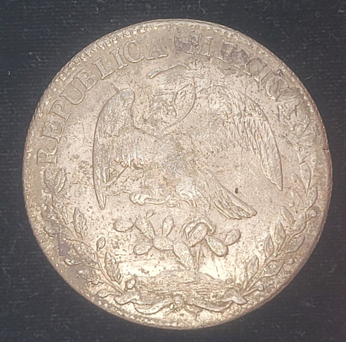 1833 Mo 8R Mexican Mint Mexico M.J. .903 Silver Milled Cap & Rays Libertad Coin