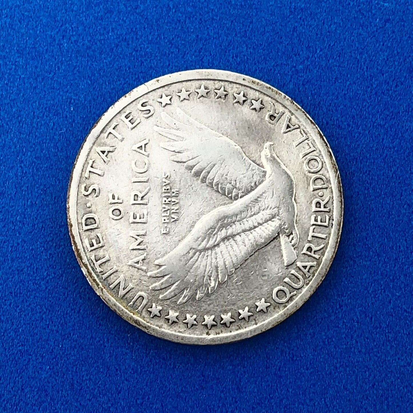 1917 P Standing Liberty Silver Quarter 25c Type 1 Philadelphia VF/XF Details