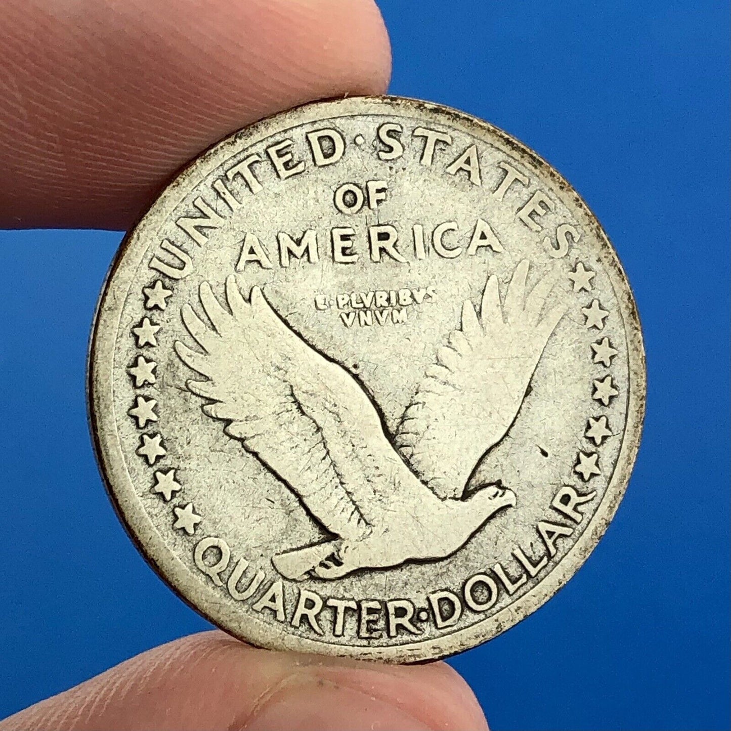 1917 P Silver Standing Liberty Quarter Dollar Type 1 Rare Key Philadelphia Coin