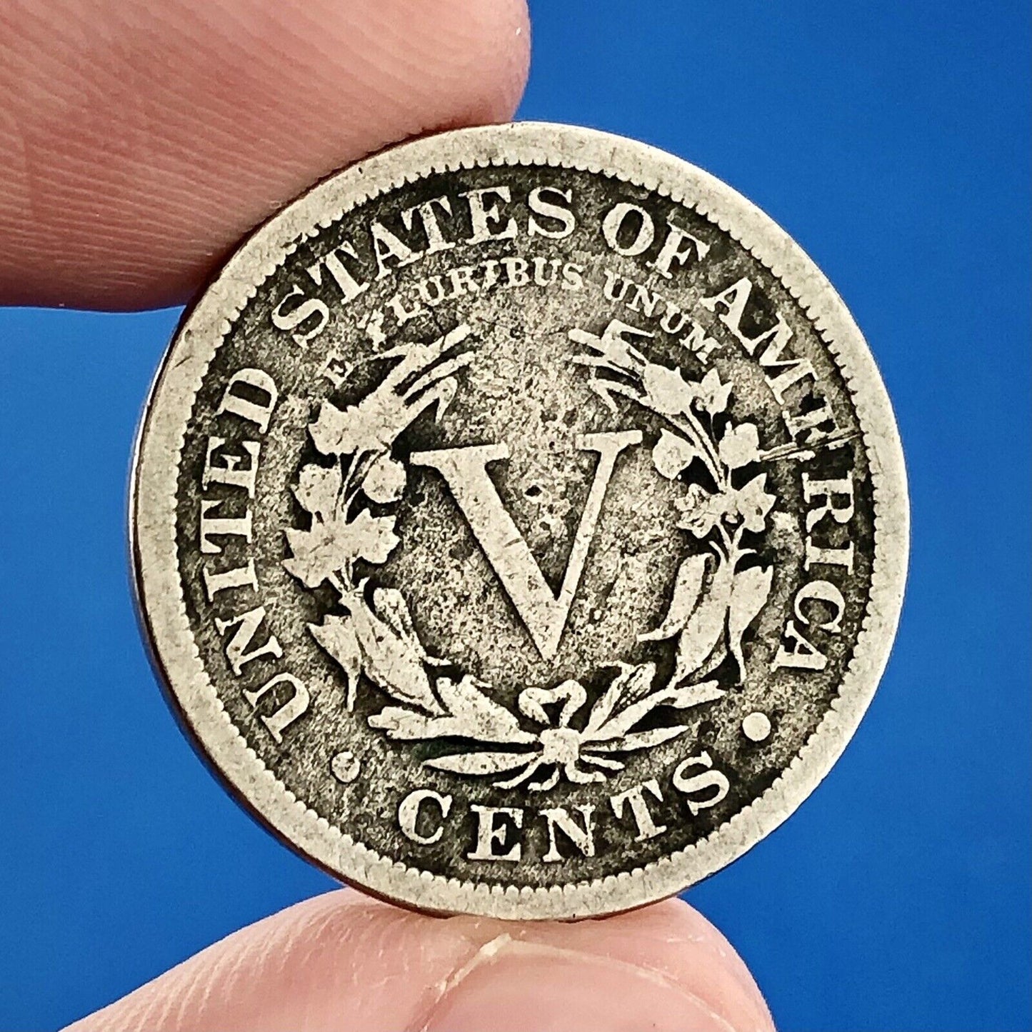 1897 P Liberty Head Nickel Five Cents 5c Better Key Rare Philadelphia Mint Coin