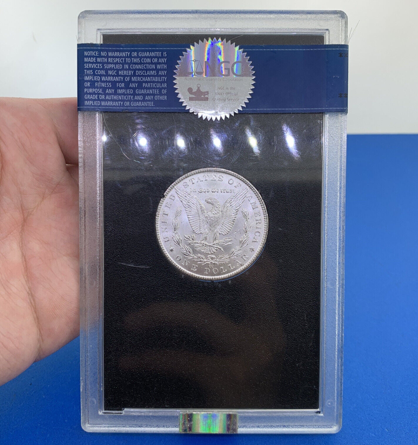 1884 CC Silver Morgan Dollar Better Key Scarce Carson City Coin GSA NGC MS64