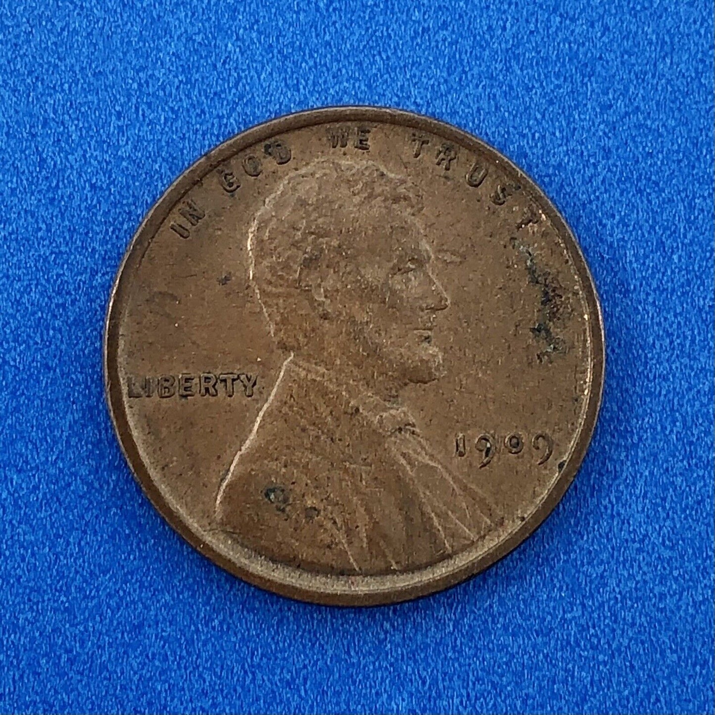 1909 P Lincoln Cent Wheat Ears Reverse VDB Key Rare 1c Penny Philadelphia Coin
