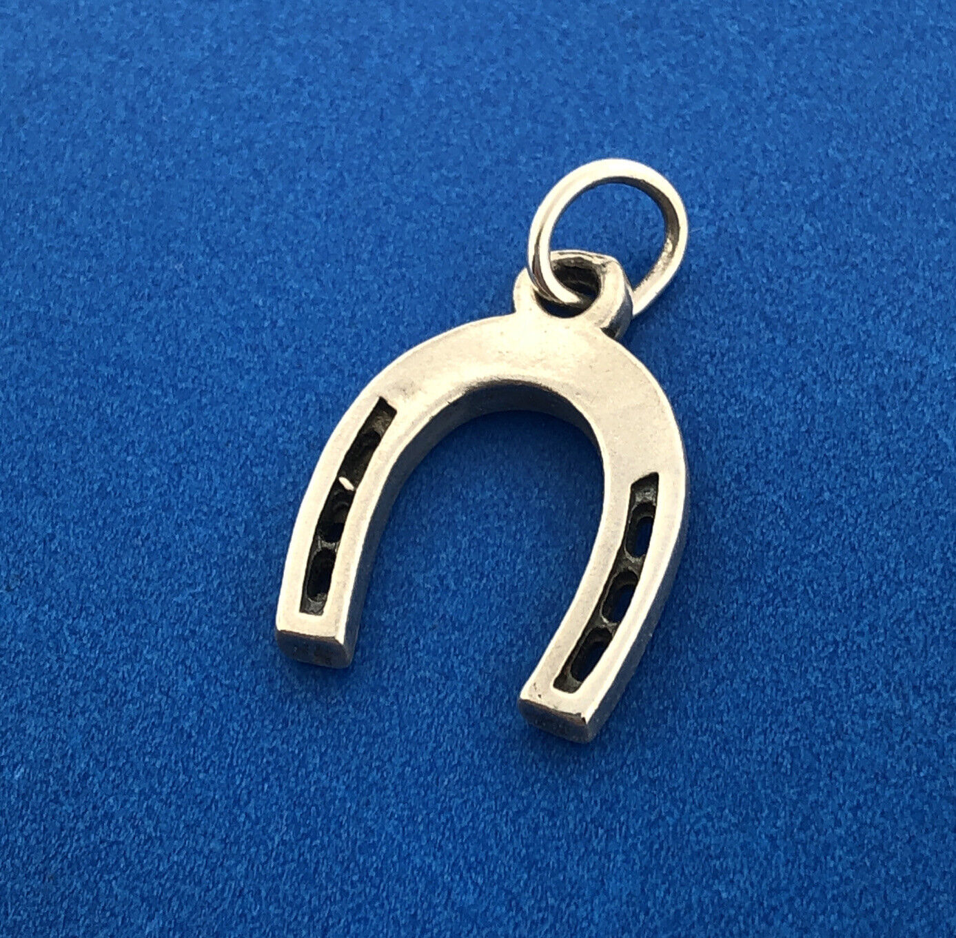 Designer SJC 925 Sterling Silver Horseshoe Good Luck Bracelet Charm