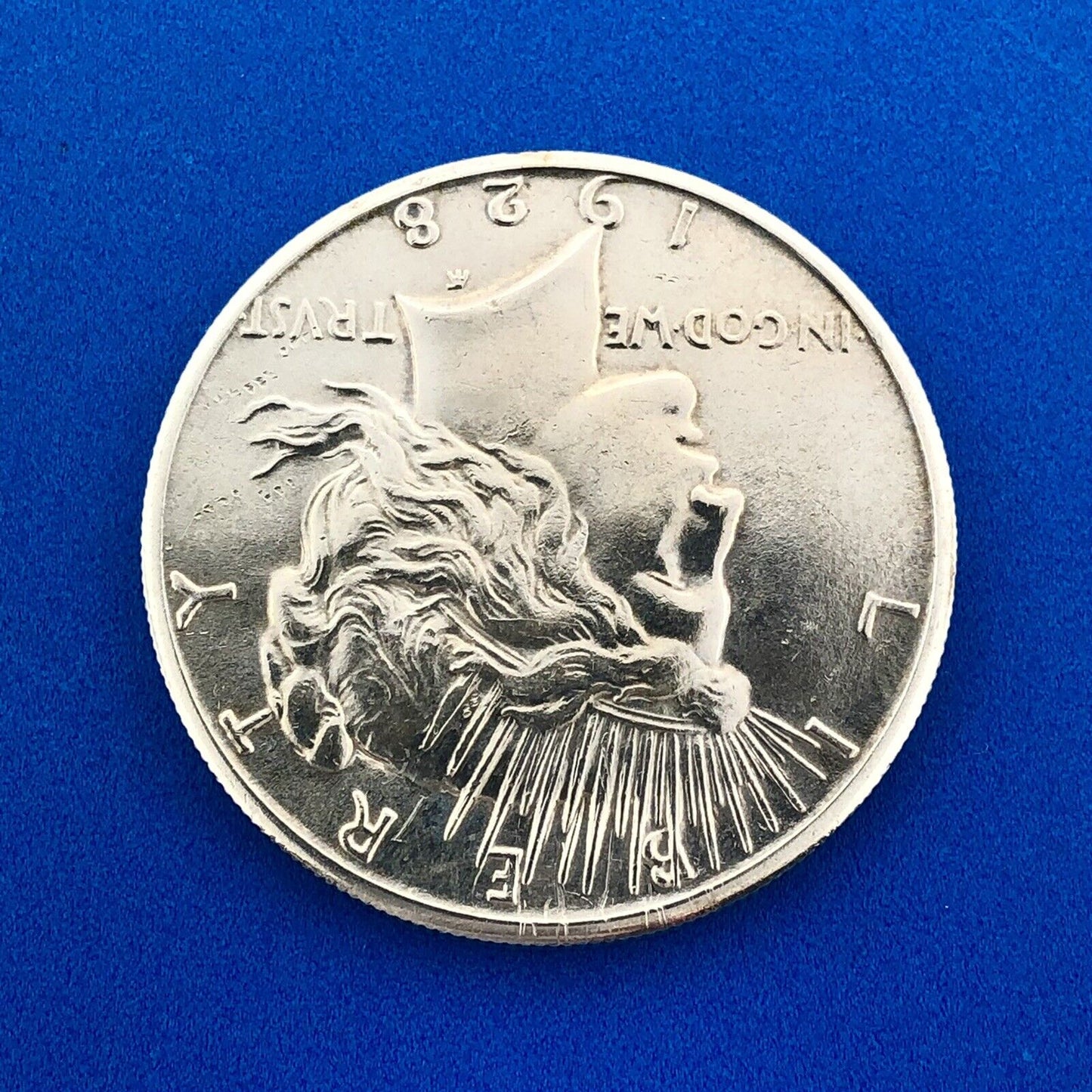 1928 P Silver Peace Dollar Key Better Scarce Philadelphia Mint Coin BU Details