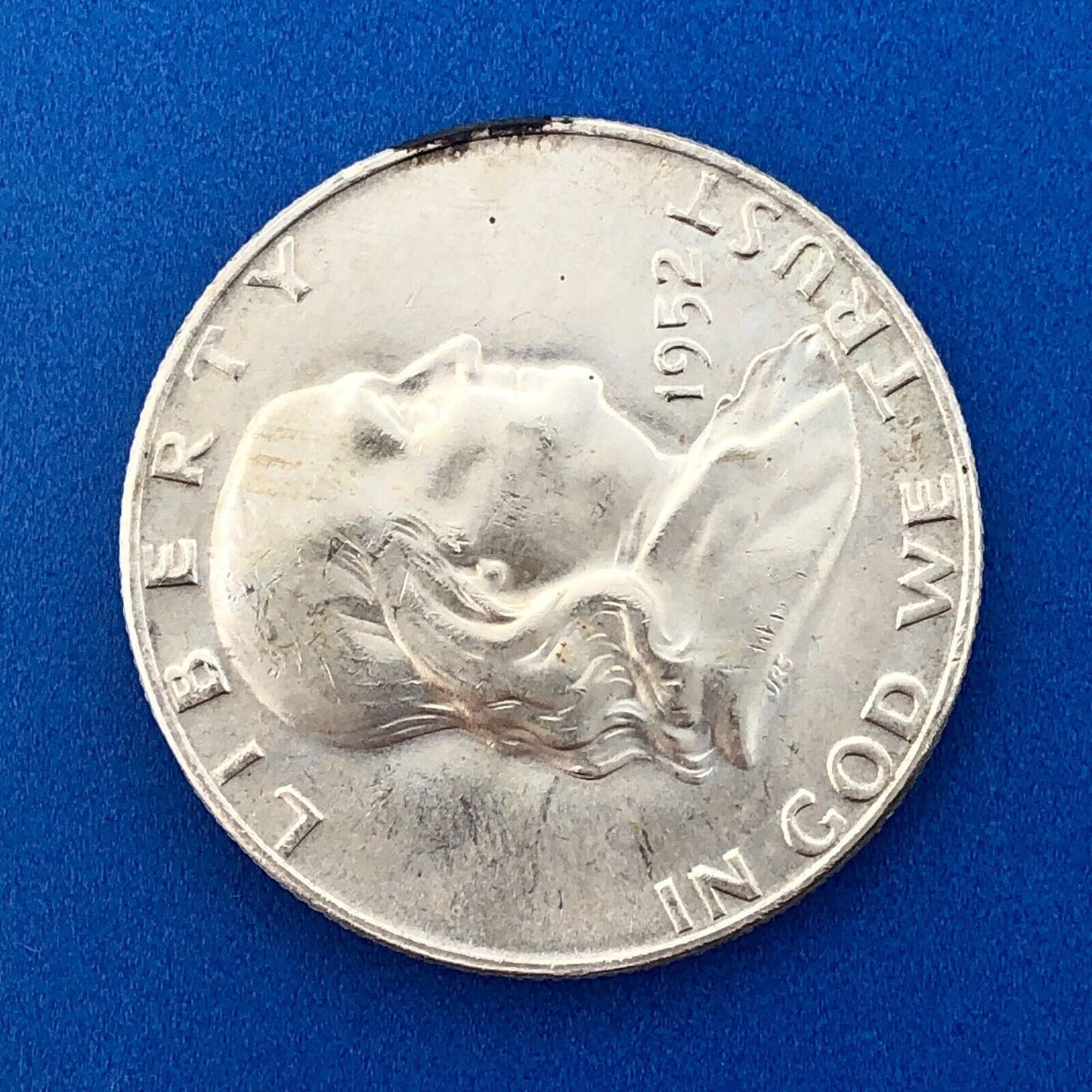 1952 D Franklin Silver Half Dollar Better Key Rare Denver Mint Coin