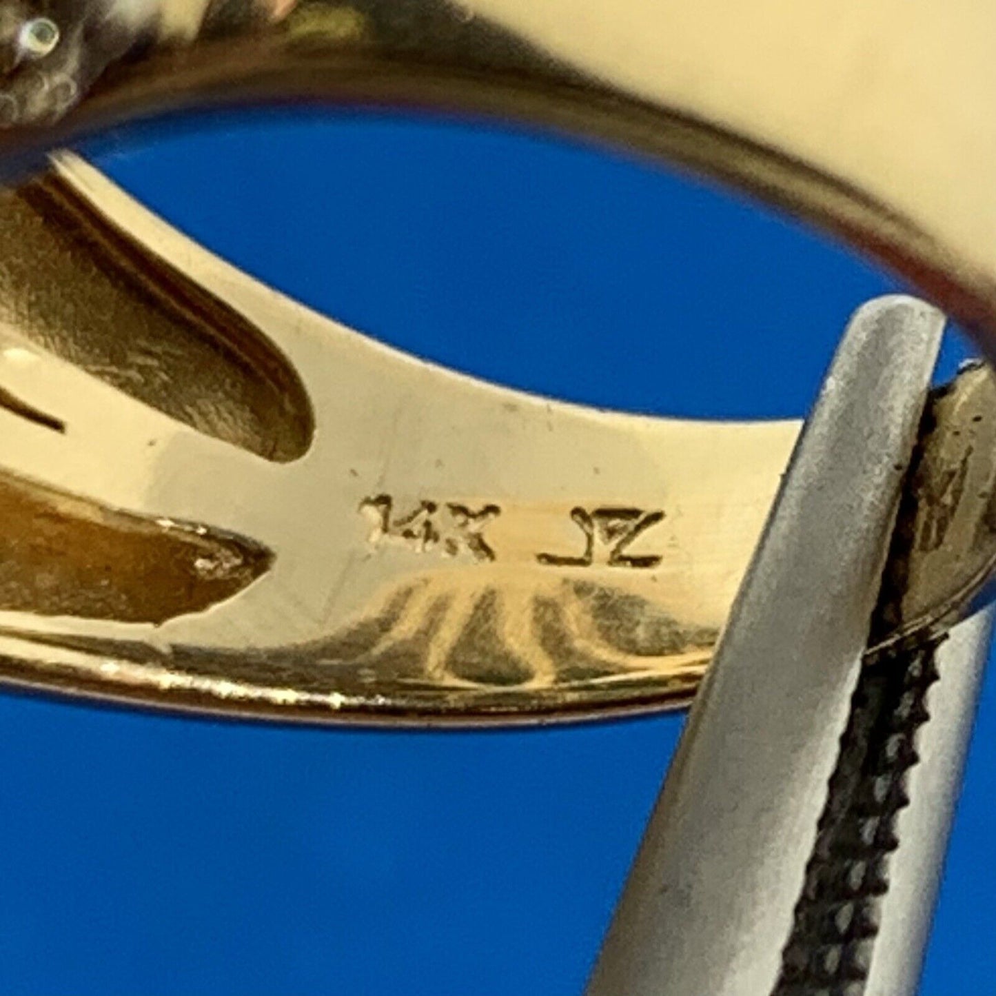 LeVian 14 Yellow Gold Turquoise Chocolate Diamond Statement Dome Ring