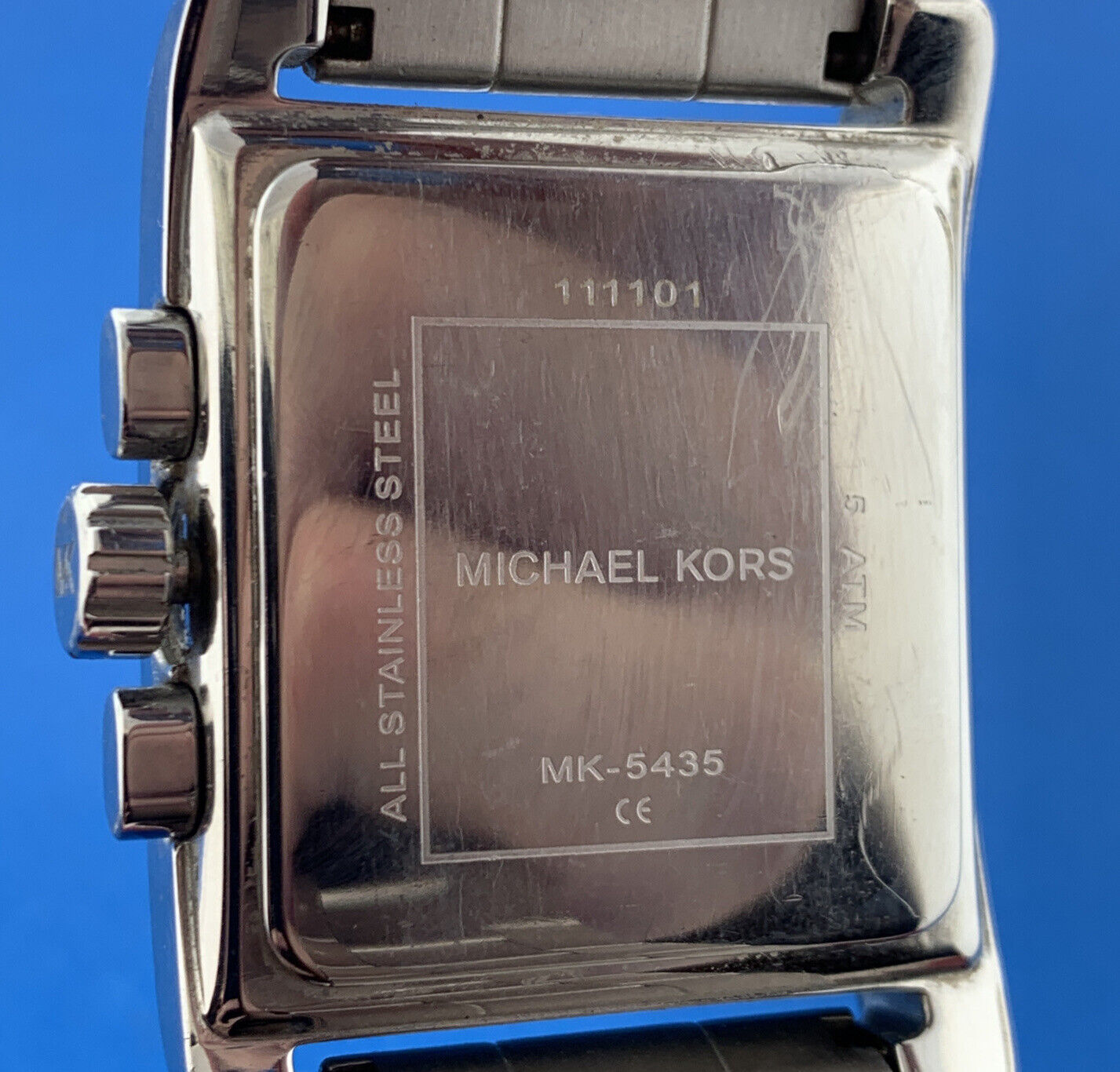Michael Kors MK 5435 Classic Chronograph Ladies Stainless Steel Wrist Watch