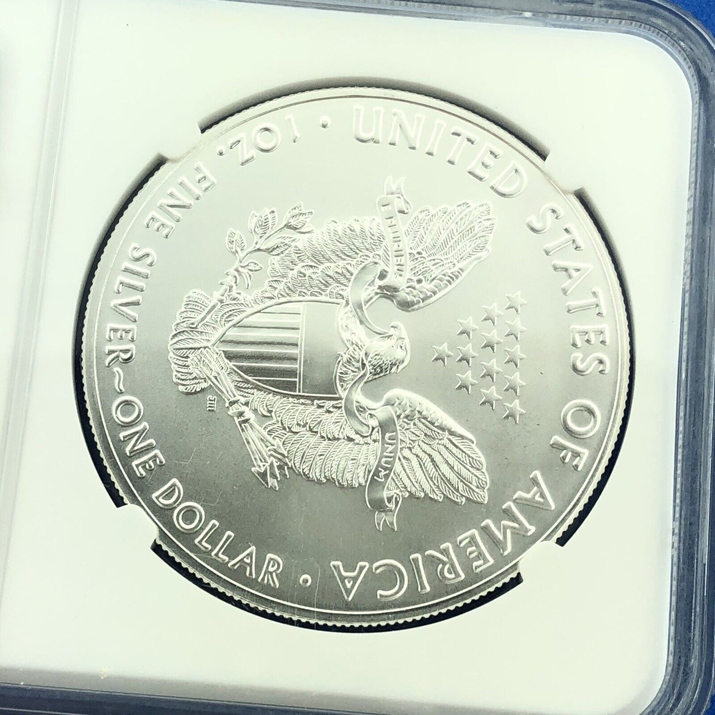 2020 U.S. State Series $1 American Silver Eagle NGC Mint State 70 Michigan Auto